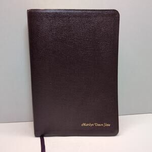 Life Application Study Bible NIV Zondervan Burgandy Bonded Leather Gold Gilt